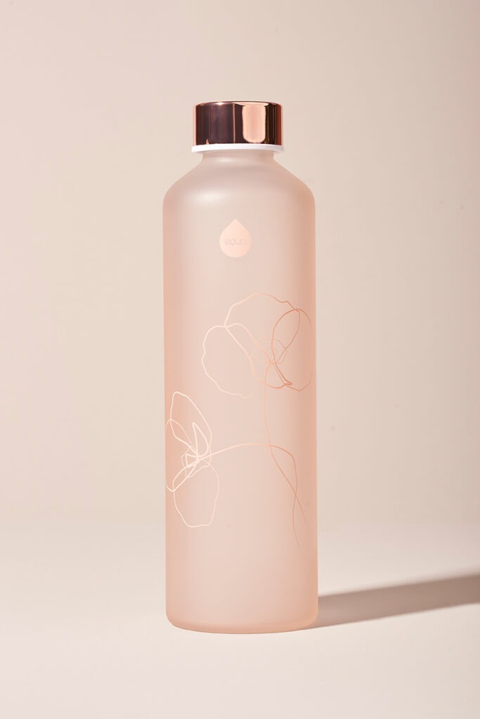E-commerce product photography example - water bottle product shot with clean background